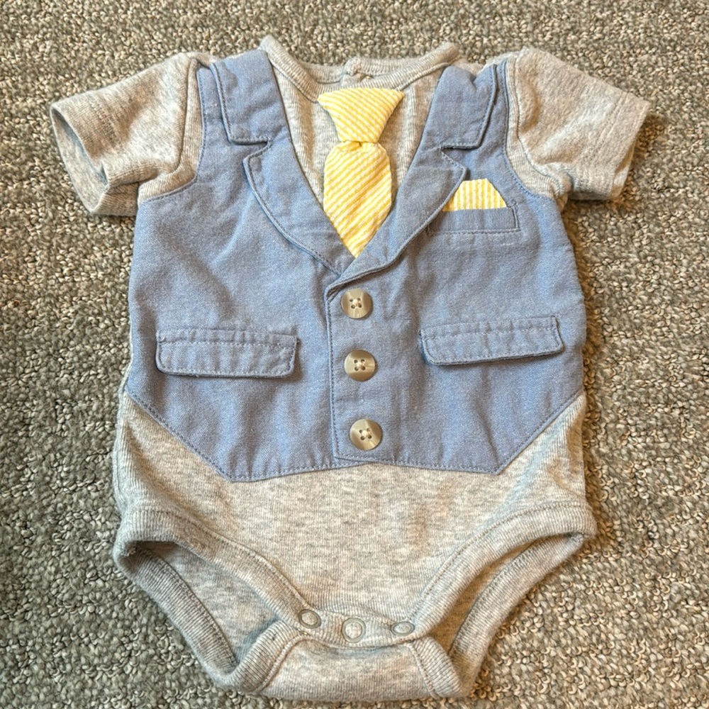 Suit onesies.